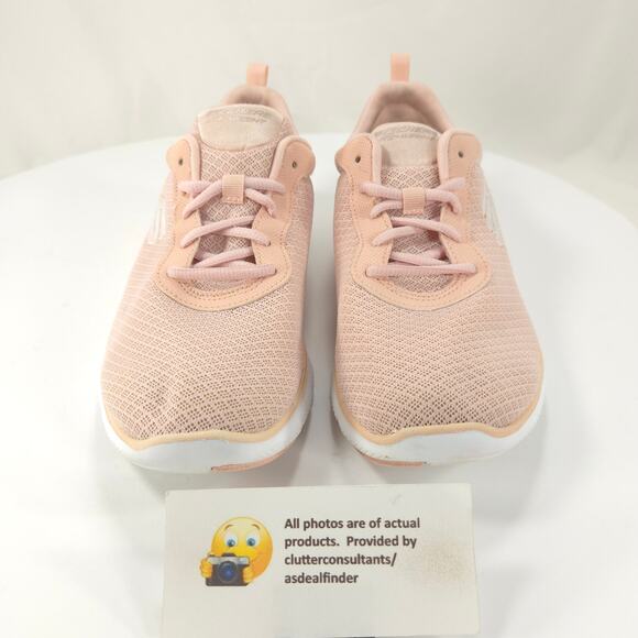 Skechers Flex Appeal 2.0 Athletic Lace Up Running Shoe Womens Size 8 12775 Pink - Picture 2 of 9